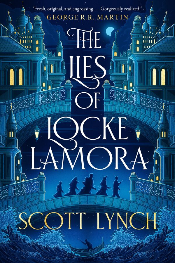 The Lies of Locke Lamora book cover